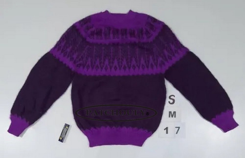 Imagen 3 de 9 de Sweater Pullover Lana Alpaca Llama Andino Talle S/m Unisex