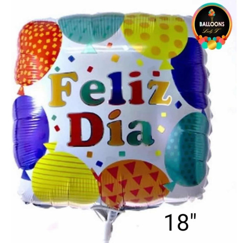 50 Globos Metalizados Feliz Día Papá Mamá Graduación Te Amo