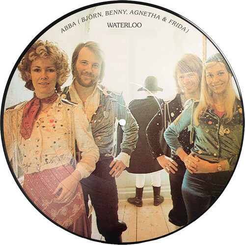 Abba Waterloo - Lp De Impresión De Discos Con Imágenes Limit