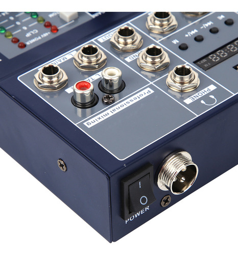 Mesa De Mezclas Mixer Professional Sound De 4 Canales Para