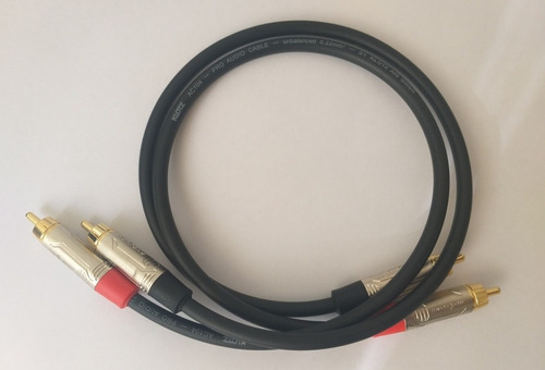 Cable Rca-rca Audio Hi-fi Klotz-roxtone 50cm