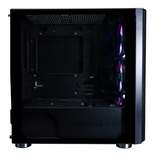 Imagen 6 de 10 de Gabinete Gamer Nemesis Micro Torre Con 3 Ventiladores Argb