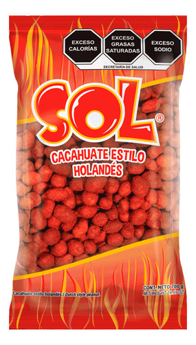 Cacahuate Sol Estilo Holandés