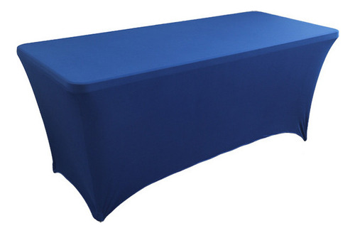 Mantel Elástico Rectangular Ajustado De 4 Pies Para Eventos
