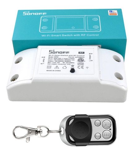 Sonoff Basic R2 Rf433 Interruptor Wifi Automação C/ Controle
