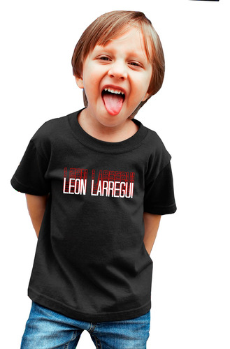 Leon Larregui Camiseta Algodo Con Estampado Rock Pop