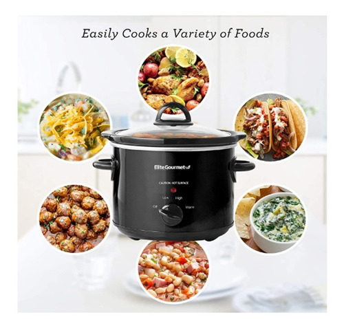 Olla Electrica Ovalada 3 Litros Elite Gourmet Mst-350b