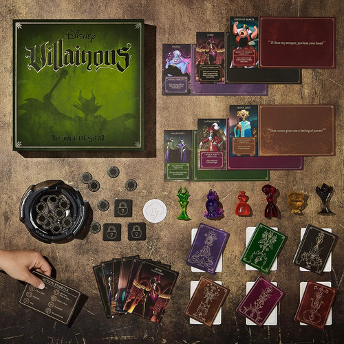 Ravensburger Juego De Mesa De Estrategia De Villanos De D...