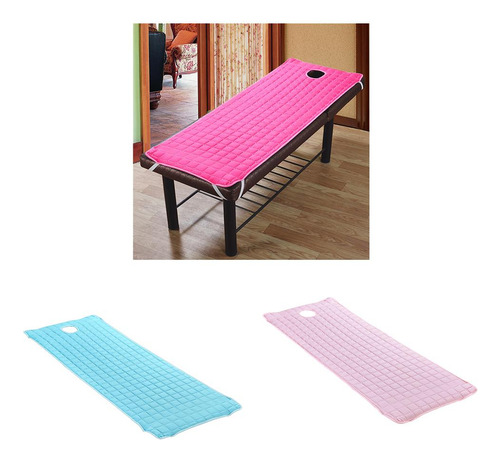 3x Thicken Spa Sábana De Funda De Colchón Funda De