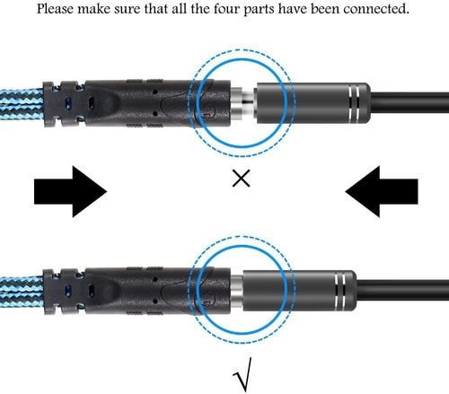 Imagen 7 de 8 de Cable Adaptador Audio 3,5 Auricular Microfono Pc Notebook