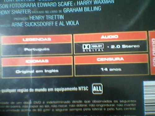 Dvd Filme- Tragedia No Artico Com John Hurt E Tony Britton (Usado)