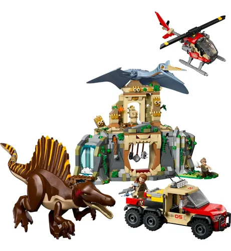 Lego Jurassic World 76976 Missão Espinossauro Quetzalcoatlo