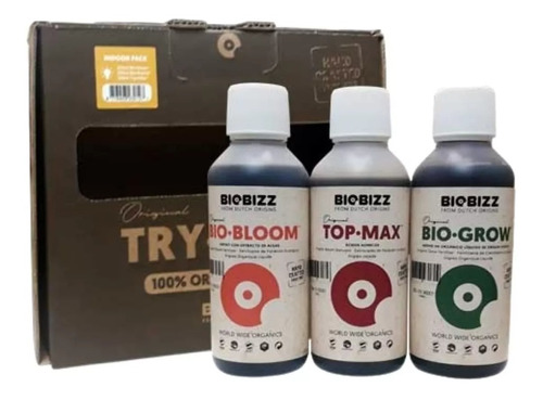 Try Pack Indoor Biobizz 750ml (bio Grow/bio Bloom/top Max)