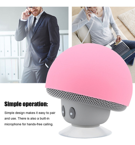Mini Altavoz Portátil Inalámbrico Bluetooth Con Subwoofer En