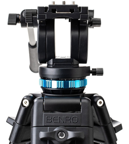 Tripé Benro Video Kh25p 5kg 1,56m Pan C/ Controle De Tensão
