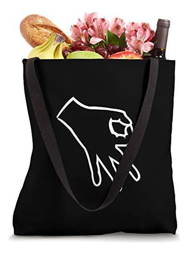Bolsa De Tela El Divertido Juego De Círculo De Dedos Te Hizo