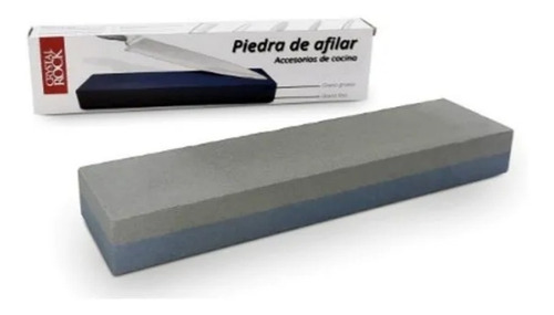 Piedra De Afilar Para Cuchillos Profesional Doble Faz 20x5cm
