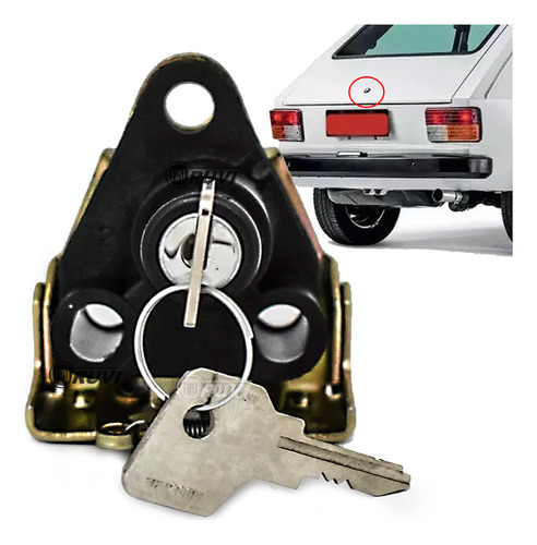 Cerradura De Baul / Portón Fiat 147 Con Llave