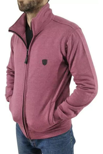 Campera Clásica Davor Frisa Jaspeada Algodón Abrigo Joggins