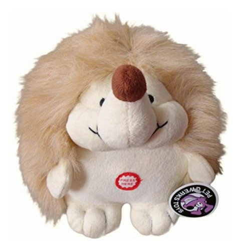 Pet Qwerks Juguete Interactivo De Erizo De Peluche Para