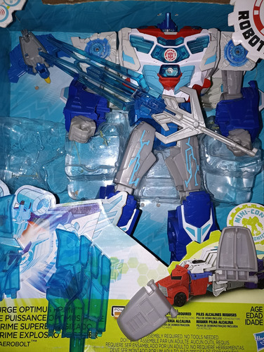 Muñeca Hasbro Optimus Prime Transformers Power Surge (Usado)