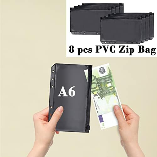 Organizador De Dinero De Pvc A6, Kit De Planificación De Pre