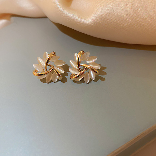 Ay 1par Pendientes S925 Con Diseño De Aguja S925 Flor De Sol