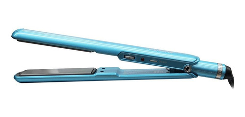 Imagen 2 de 2 de Plancha de cabello BaBylissPRO Nano Titanium 9557 BNT9557ES azul