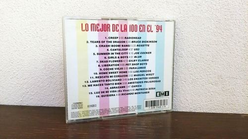 La 100 Fm 99.9 ( Lo Mejor De La 100 En El 94 ) * Cd Canada (Usado)