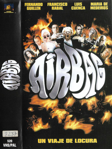 Airbag Vhs Karra Elejalde Santiago Segura Rossy De Palma (Usado)