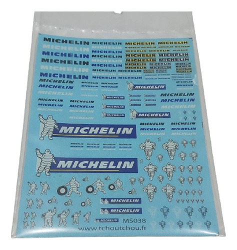 Ho(1:87) Decal Michelin +100 Imagens Ms038