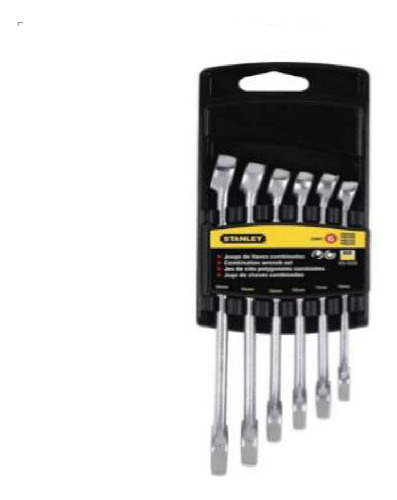 Juego Llave Combinada 6pzas 10mm A 15mm Stanley