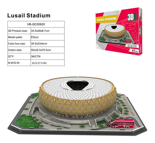 Copa Mundial De Catar 2022 Quebra-cabeca-estadio Lusail