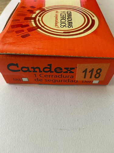 Cerradura Candex 118