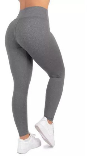 Imagem 2 de 6 de Kit 2 Calça Legging Fitness Básica Academia Miusa Original