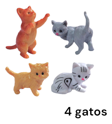 Parque Dos Pets: Miniaturas De Gatinhos Com Acessórios