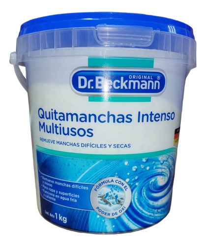 Dr. Beckmann Quitamanchas Intenso Multiusos En Pote - 1kg