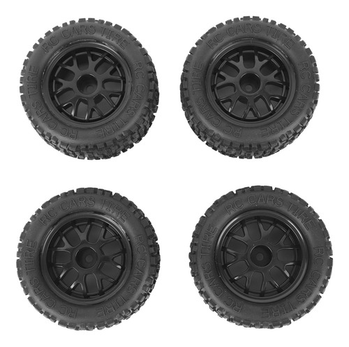Rueda Universal De Camión Rc Rubber Tire De 4 Piezas Para 1: