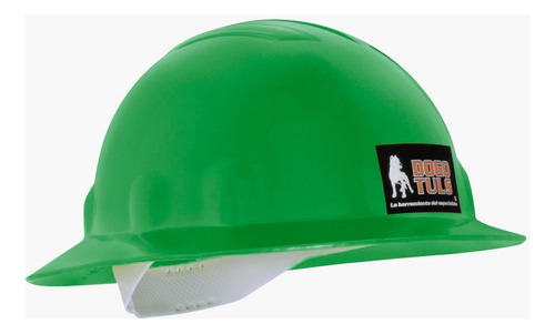 5 Cascos De Seguridad Tipo Ala Ancha Color Verde P