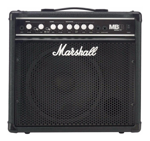 Amplificador Para Bajo Marshall Mb30 Con Compresor La Roca -