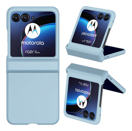 Funda Con Proteccion De Bisagra P/ Motorola Razr 40 Ultra B