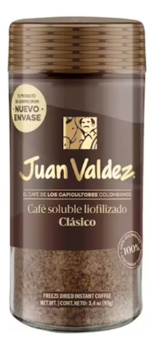 Café Juan Valdez Instantáneo De 95 Grs