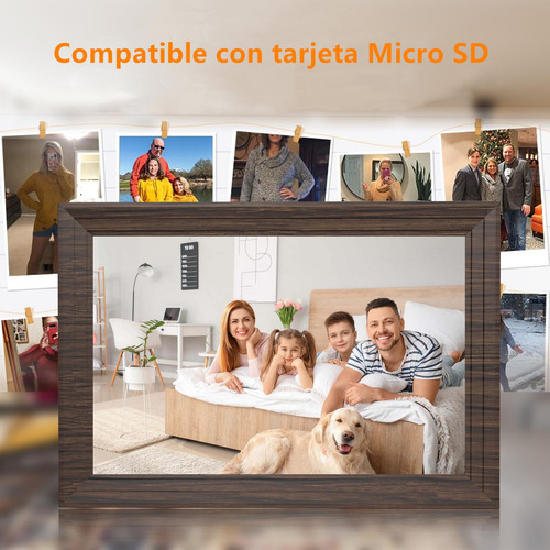 Porta-retratos Digital Wifi De 10,1 Polegadas - 32 Gb De