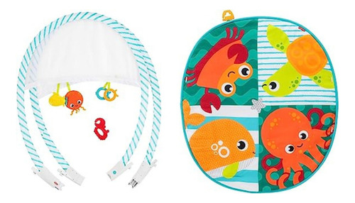 Ginásio portátil Fisher Price para bebês recém-nascidos