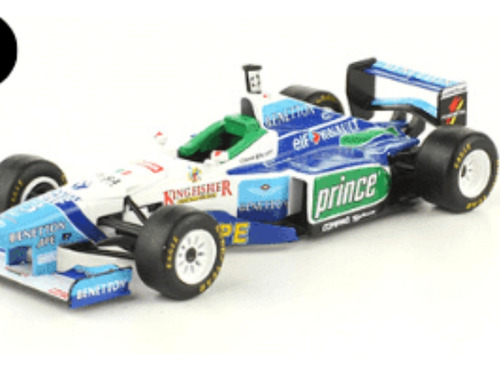 Fascículo De Autos De Fórmula 1 N85 Benetton De Alesi