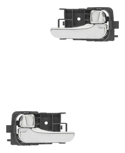 Par Manijas Int Front/tras Cromado Hushan Sentra 00-06