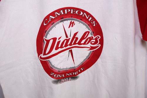 Playera Manga Corta Diablos Rojos De México 2011 Talla M (Usado)