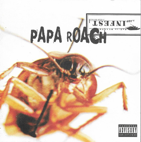 CD - Papa Roach - Infest - Sellado