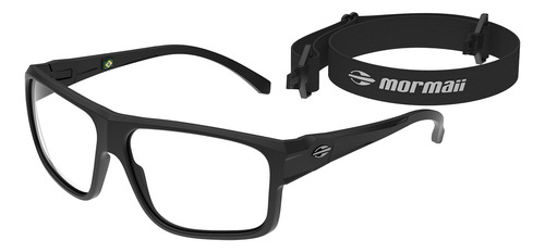Armação De Óculos Mormaii Ancara M6126a1461 Preto Fosco Tamanho 61