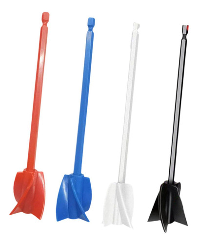 4 X 4 Uds Paletas Mezcladoras Agitadores De Pintura Multi